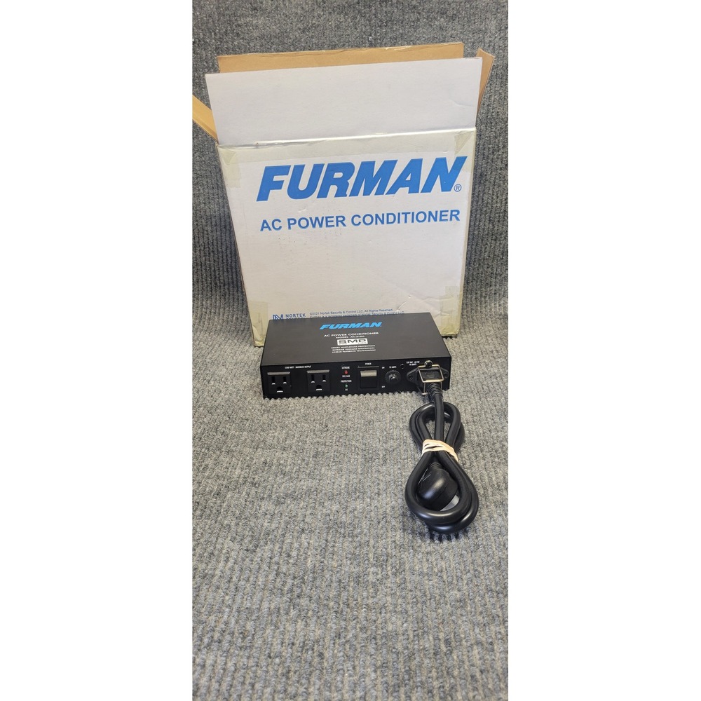 Furman AC-215A AC Power Conditioner SMP EVS LiFT‎ 2-Outlet 10A Surge Protector
